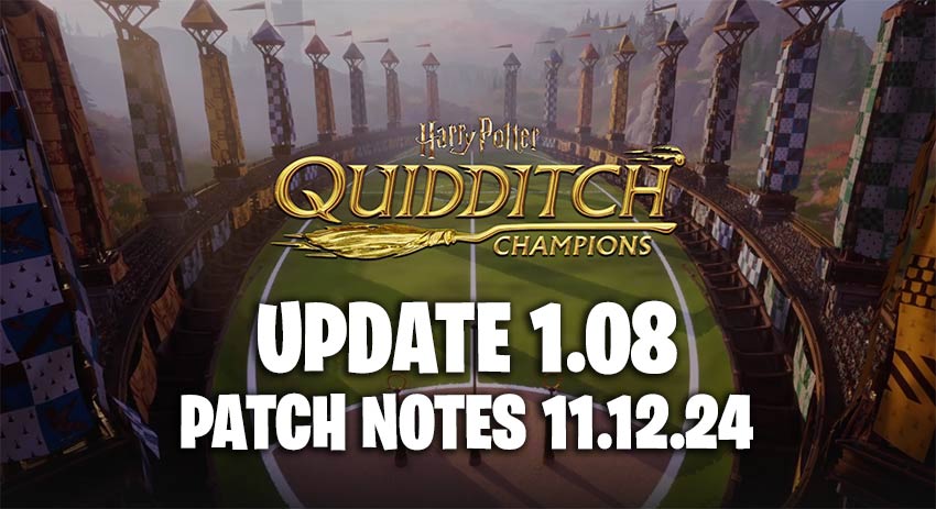 Harry Potter Quidditch Champions Update 1.08