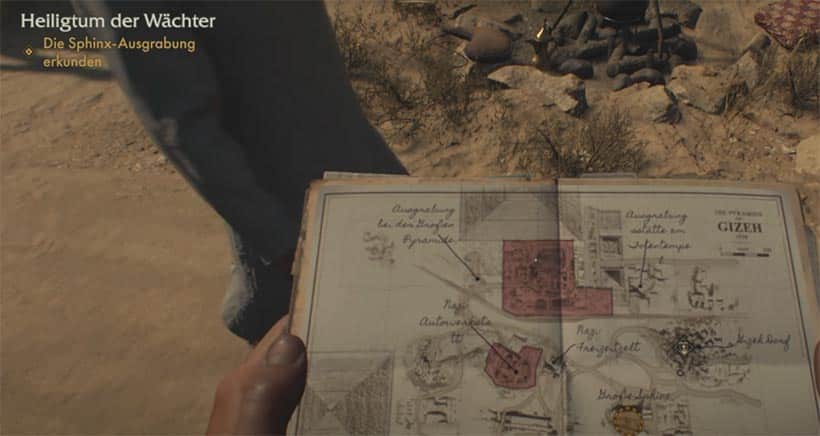Heiligtum der Wächter Map