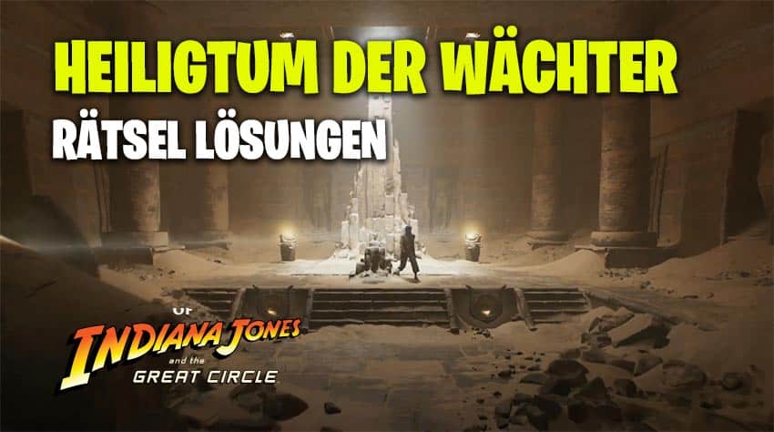 Heiligtum der Wächter Spiegelrätsel 