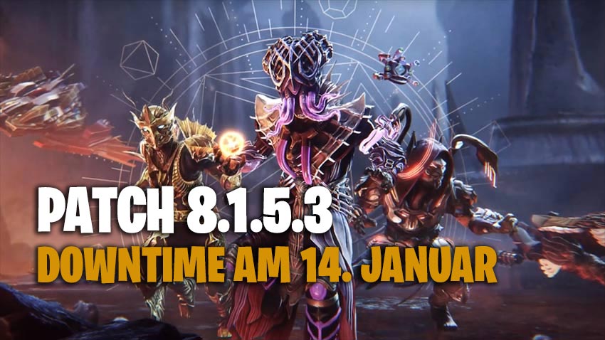 Destiny 2 Patch 8.1.5.3 – Downtime am 14. Januar