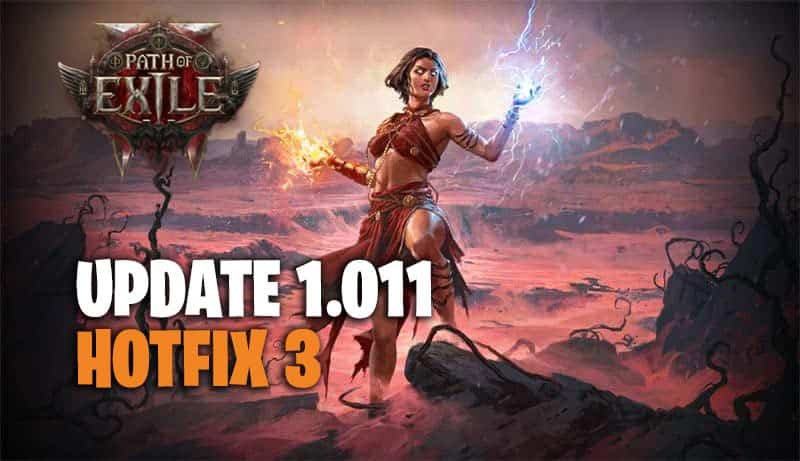 Path of Exile 2 Update 1.011
