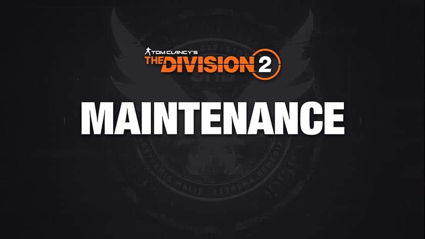 The Division 2 Downtime am 21. Januar 2025