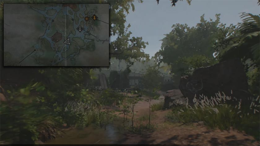 Affentheater Geheimnis Map