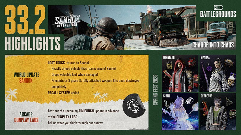 PUBG Update 33.2