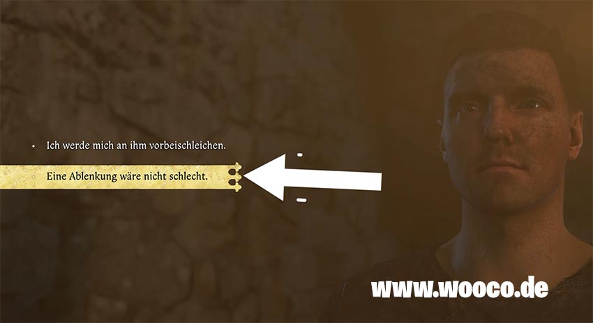 Eine Ablenkung wäre nicht schlecht