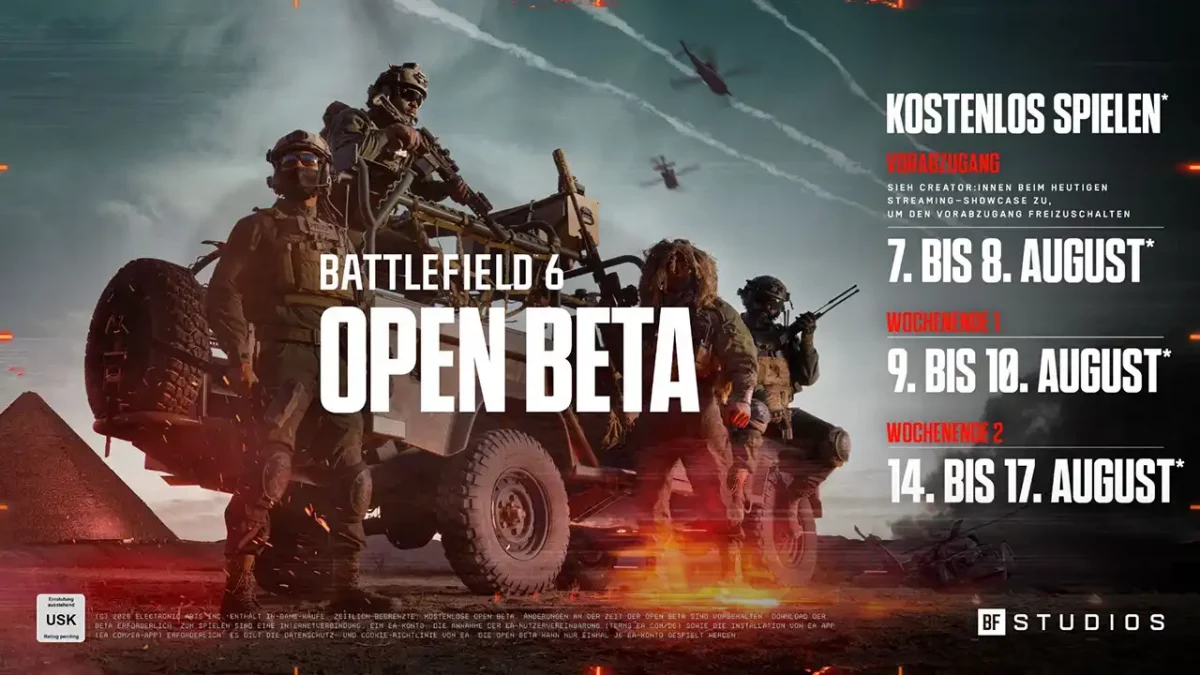 Alle Infos zum BF6 Beta Wochenende 2