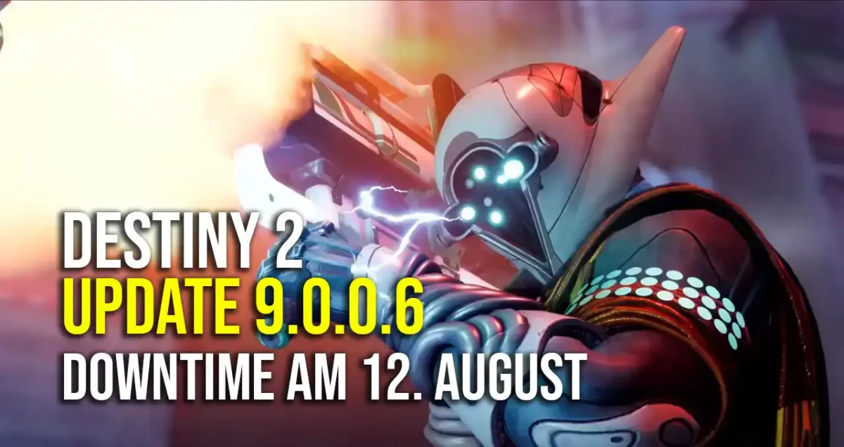 Destiny 2 Update 9.0.0.6 Server Down am 12. August