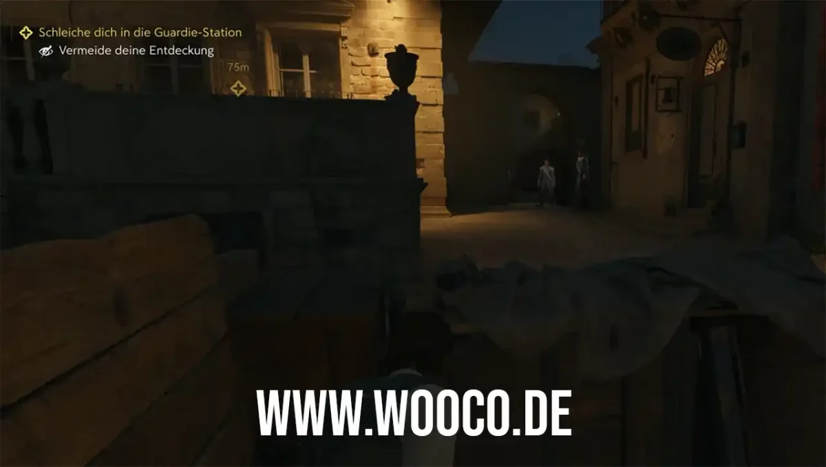 Guardia Unterhalten sich über einen Banditenangriff