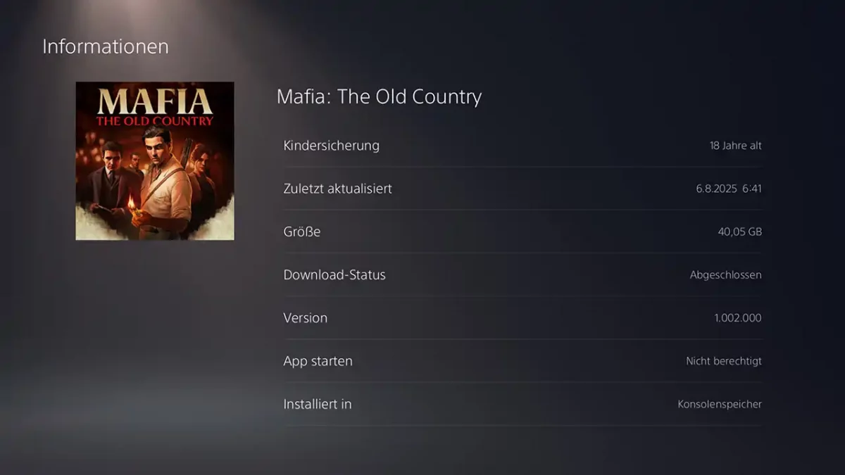 Mafia The Old Country Version 1.002