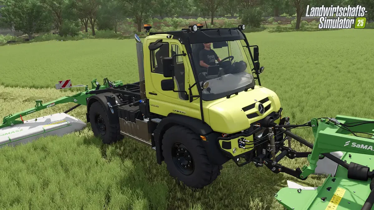 Mercedes-Benz Unimog im Simulator