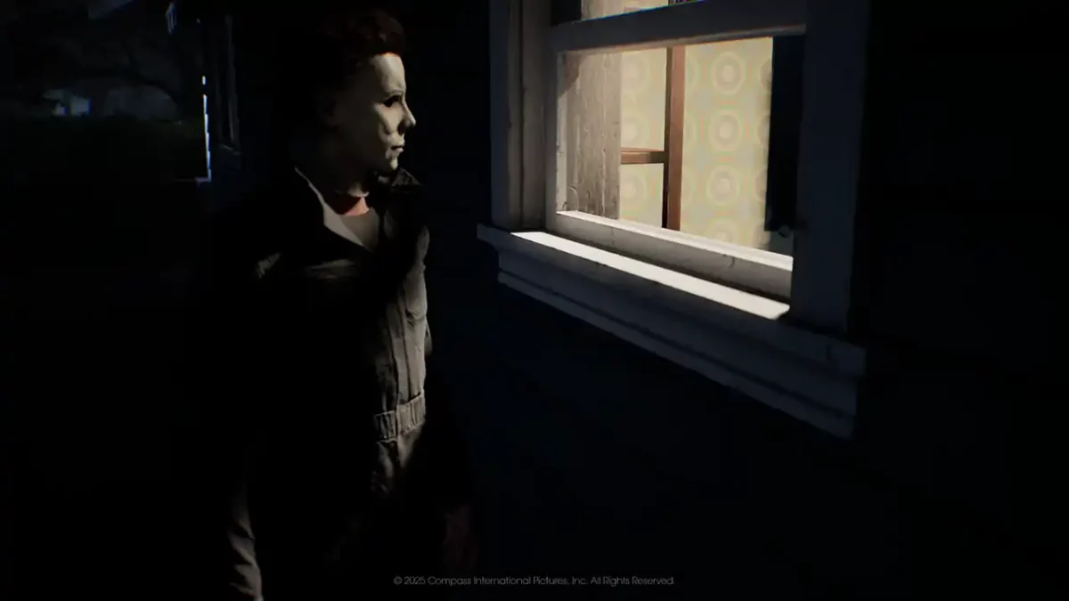 Michael Myers vor dem Fenster