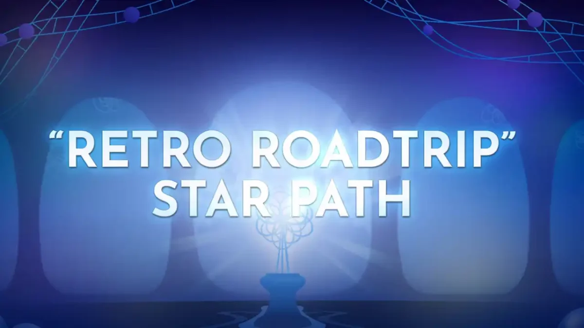 Retro Roadtrip Star Path