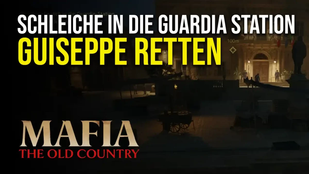 Schleiche in die Guardie-Station