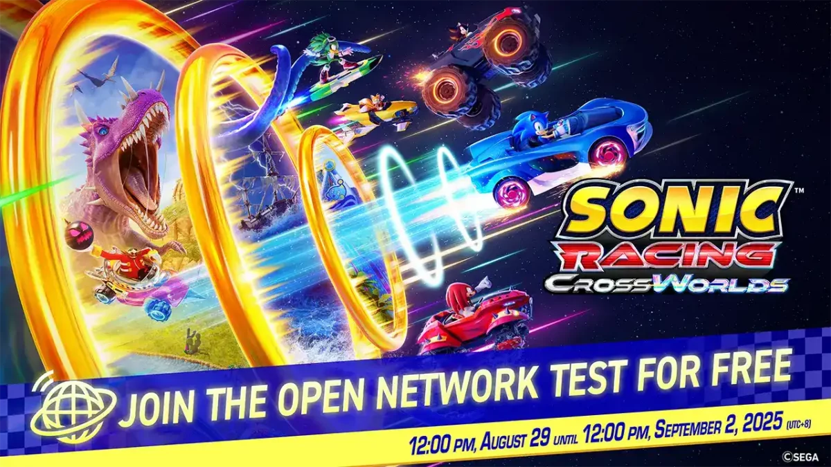 Sonic Racing CrossWorlds: Offener Netzwerktest