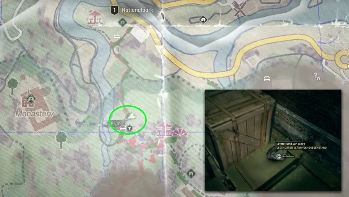 Letzte Hand von gloVa Fundort