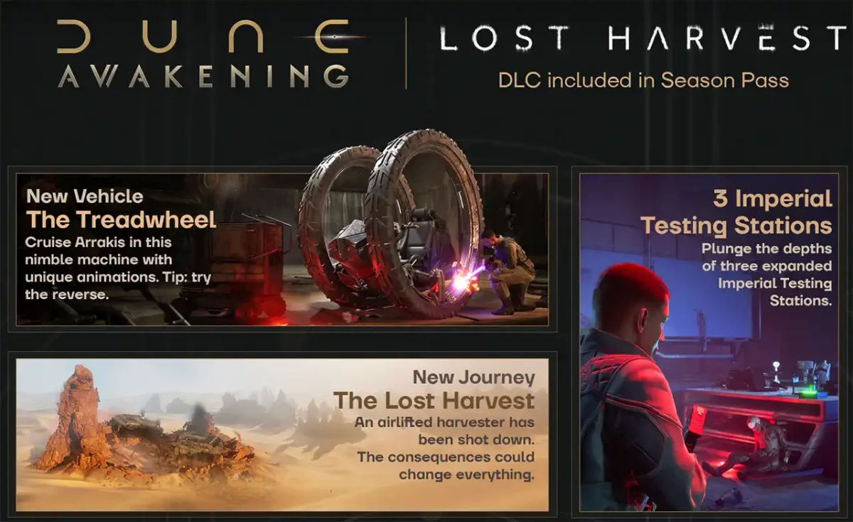 Lost Harvest DLC Roadmap