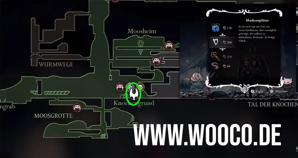 Maskensplitter #1 Knochengrund