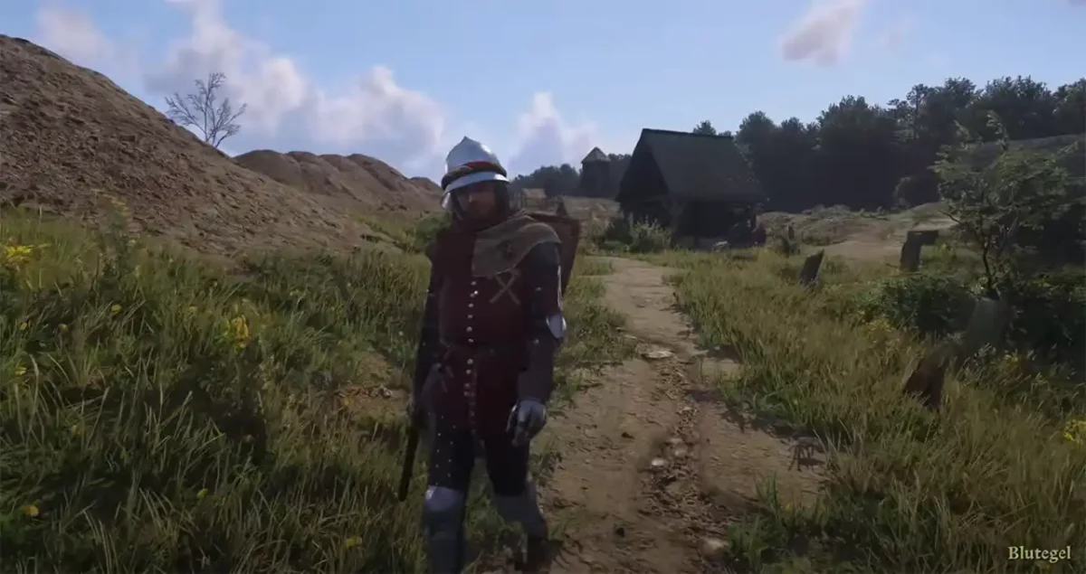 Pferderennen mit Blutegel