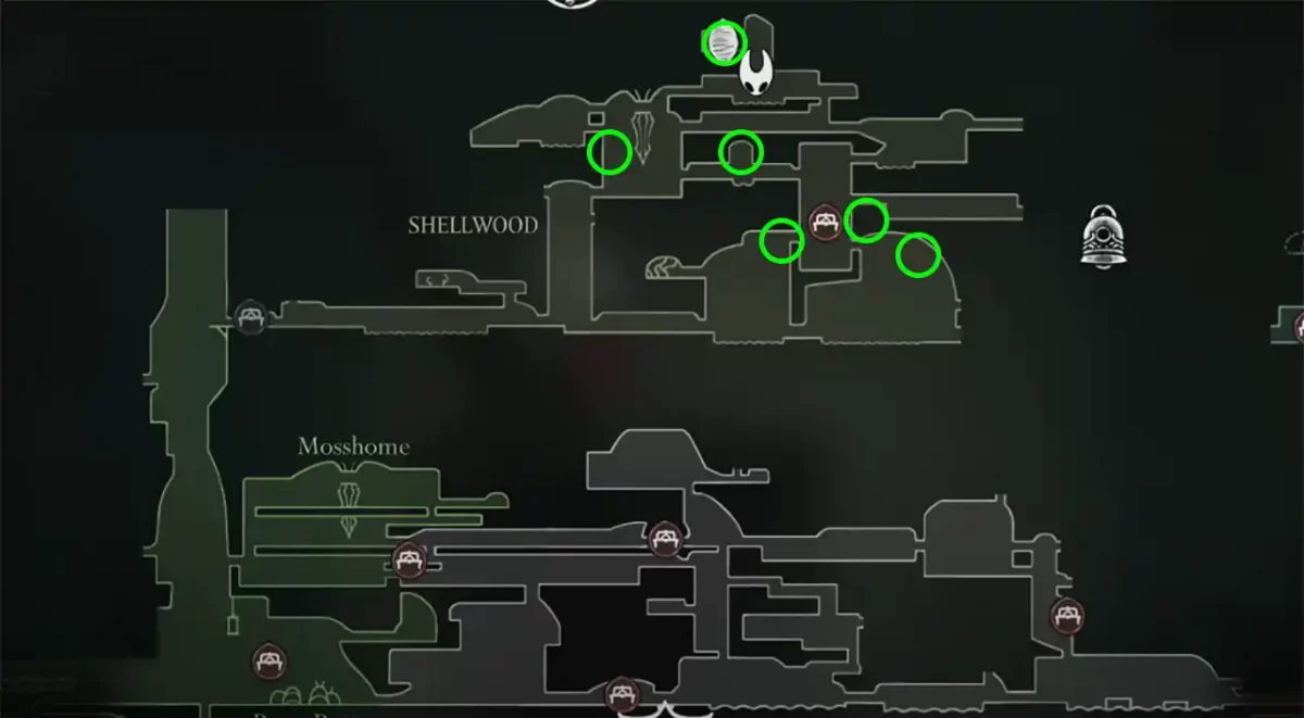 Pollip-Herzen Fundorte Hollow Knight Silksong