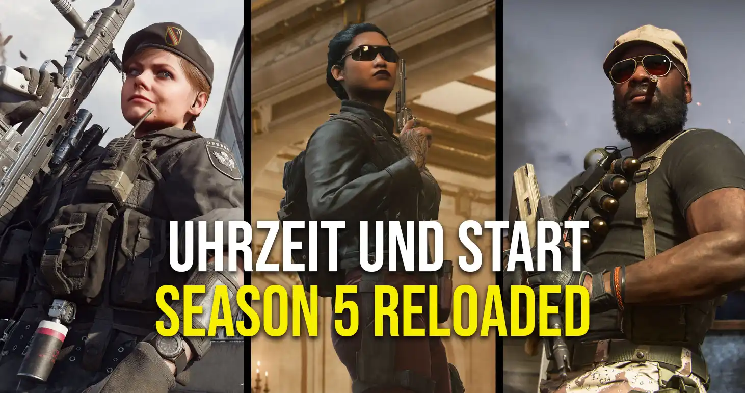 Black Ops 6 Season 5 Reloaded Start – Uhrzeiten und Infos