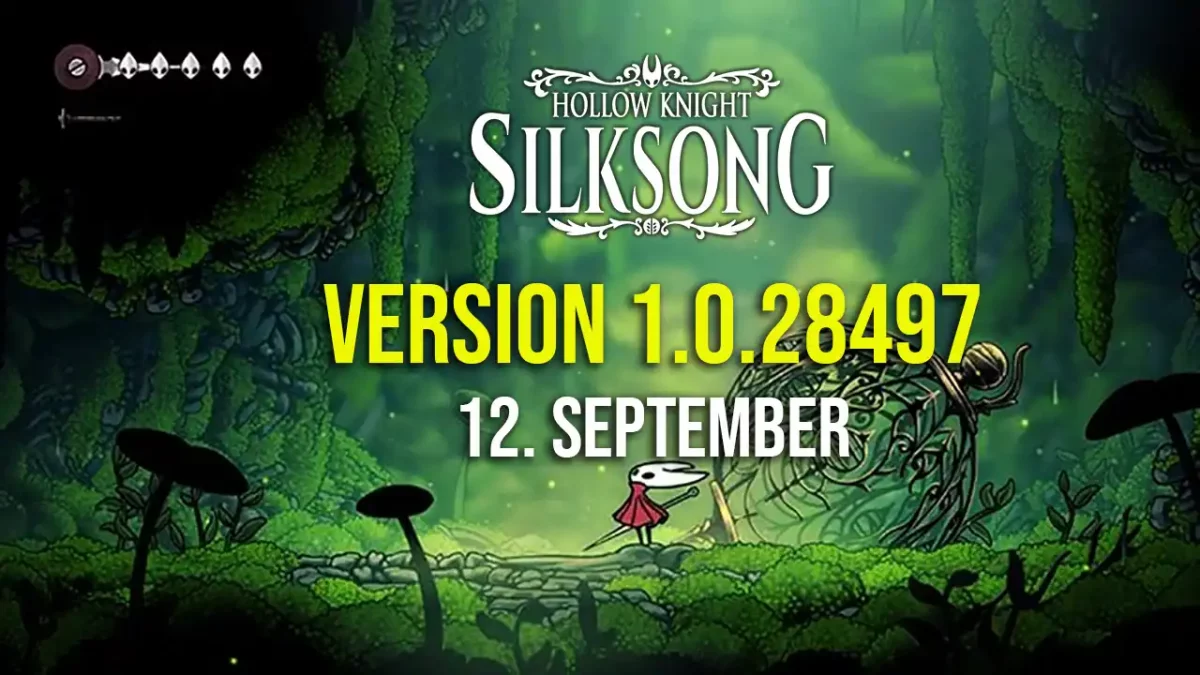 Hornet in Hollow Knight Silksong Version 1.0.28497 mit Patch Notes und Balancing-Änderungen