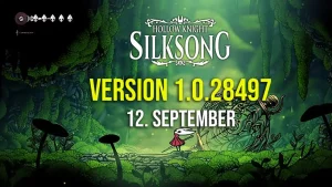 Hornet in Hollow Knight Silksong Version 1.0.28497 mit Patch Notes und Balancing-Änderungen