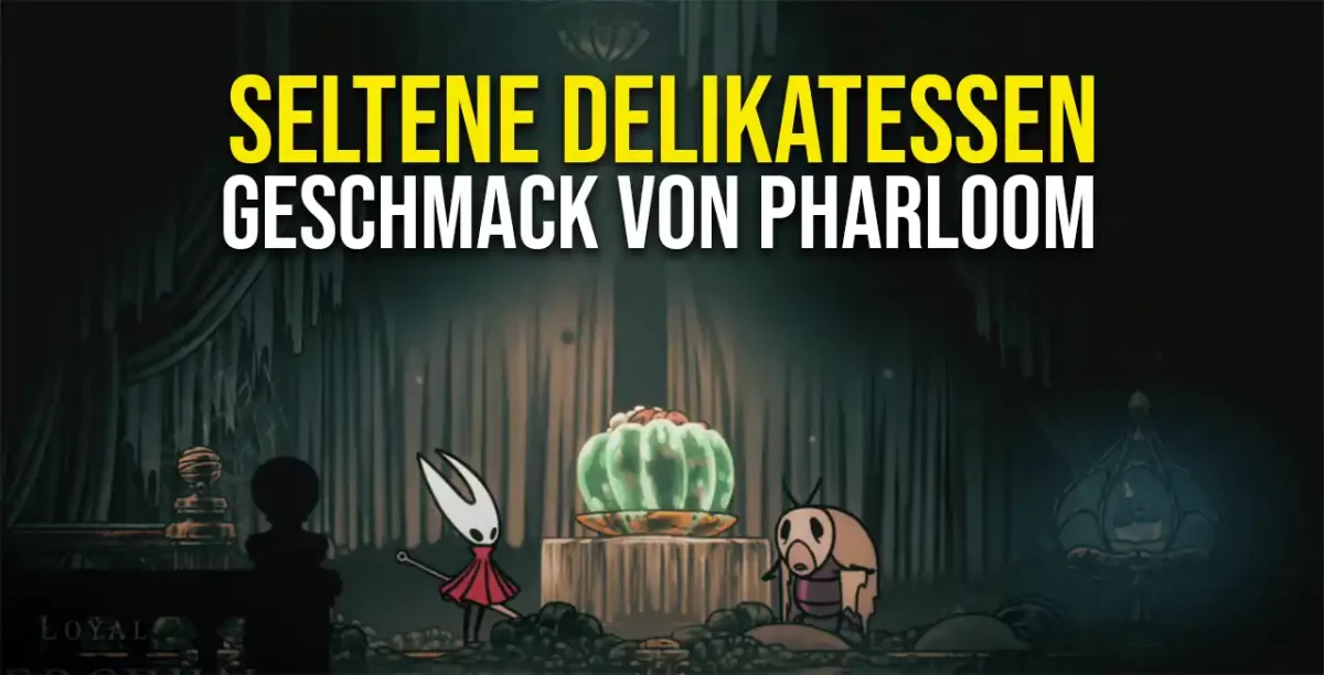 Fundorte aller seltenen Delikatessen in Hollow Knight Silksong für das Quest „Der Geschmack von Pharloom“