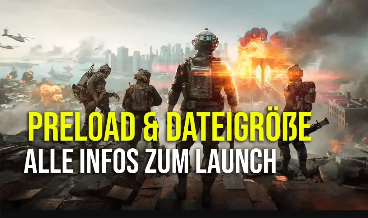 Battlefield 6 Preload & Dateigröße – Alles zum Release