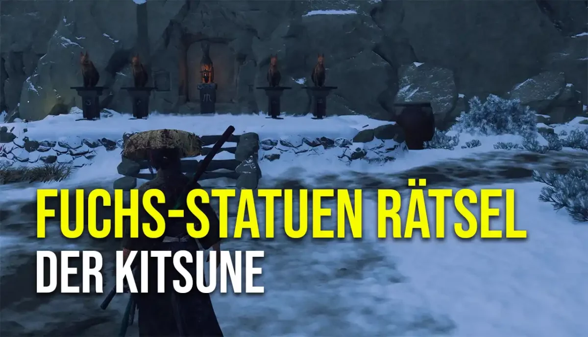 Fuchs-Statuen Rätsel - Der Kitsune