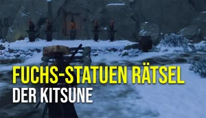 Ghost of Yotei Fuchs-Statuen: Neunschwänze Versteck Rätsel - Der Kitsune