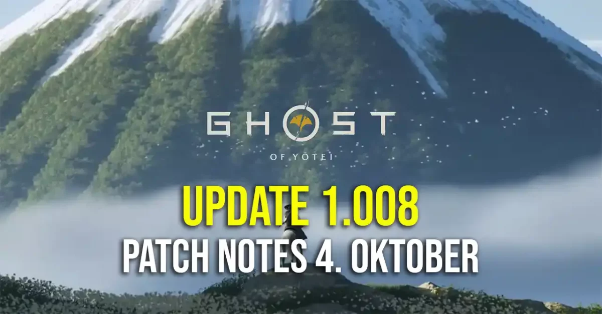 Ghost of Yotei Update 1.008