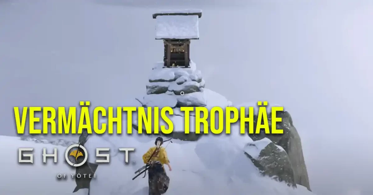 Ghost of Yotei Vermächtnis Trophäe Gipfel des Yōtei