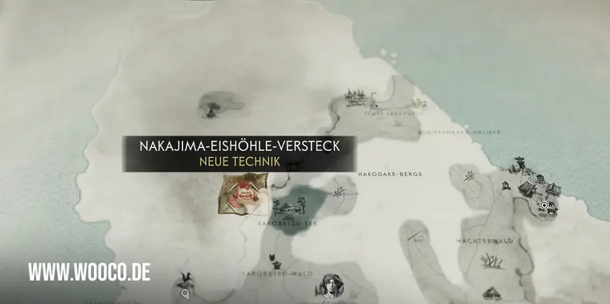 Nakajima Eishöhle Versteck