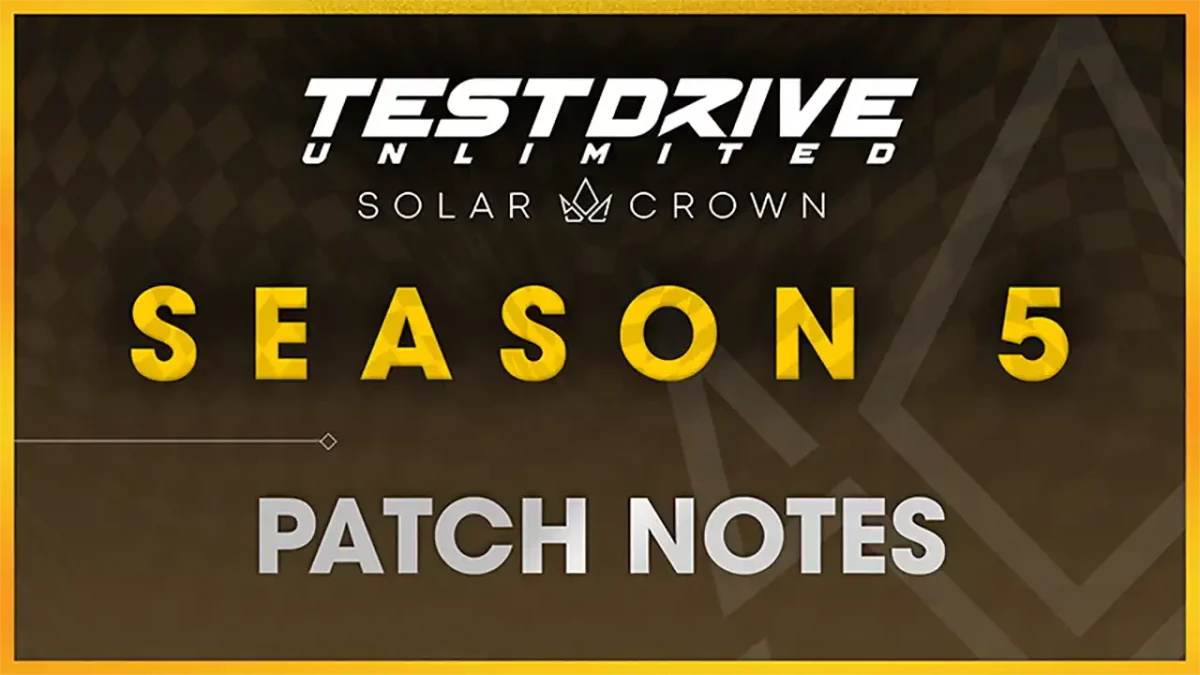 Test Drive Unlimited Solar Crown Update 1.014 - Season 5 Patch Notes