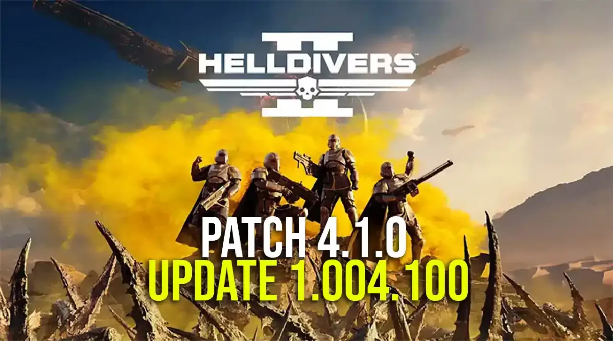 Helldivers 2 Patch 4.1.0 - Update 1.004.100 bringt über 200 Fixes 1 Helldivers 2 Patch 4.1.0 – Update 1.004.100 mit über 200 Fixes und Balancing