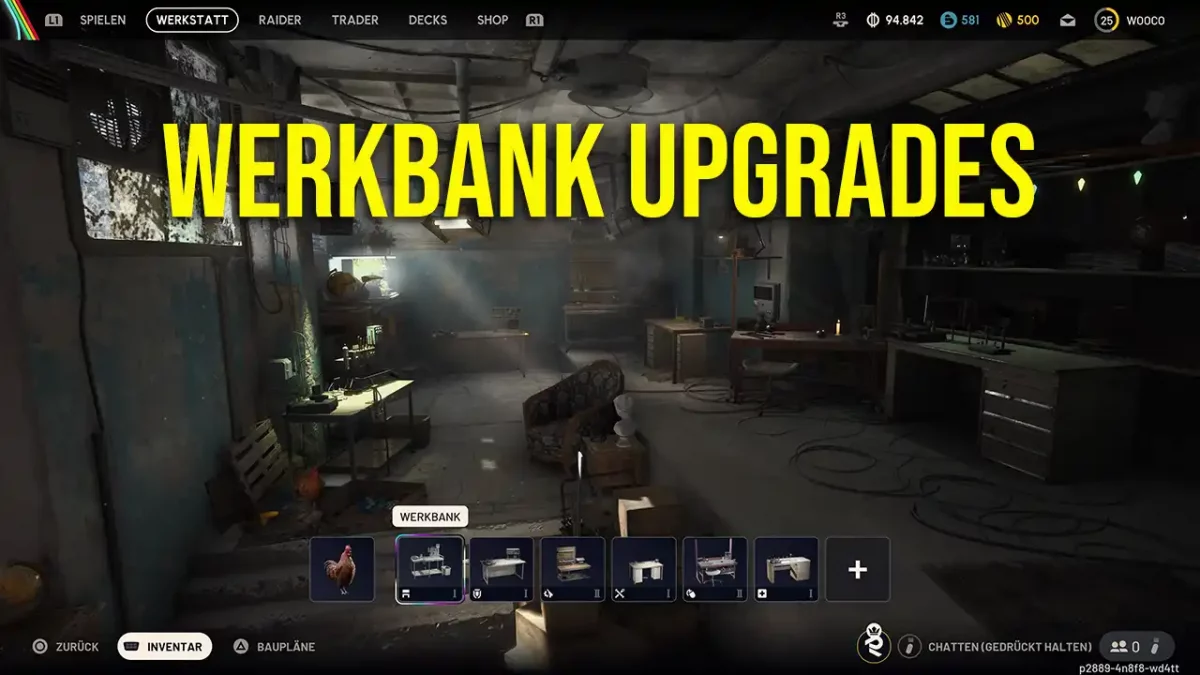 ARC Raiders Werkbank Upgrades