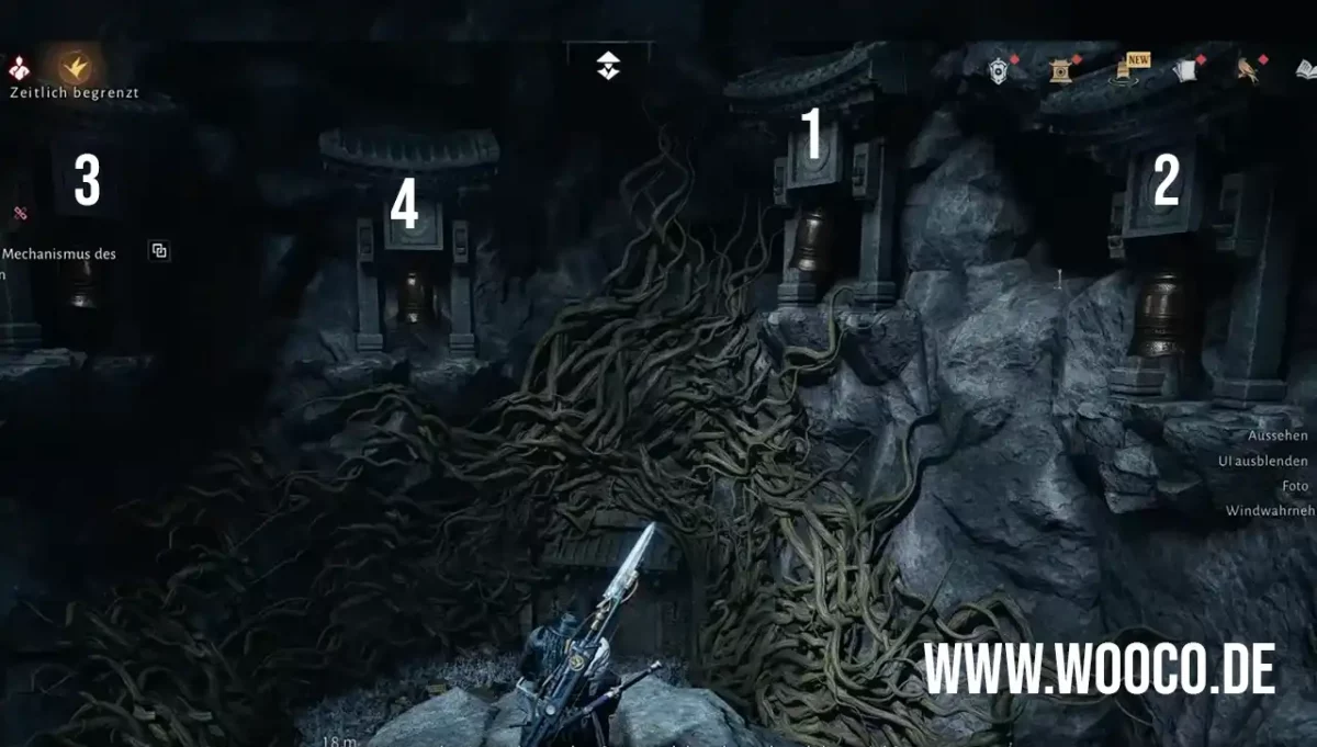 Das Rätsel mit den 4 Glocken Lösen