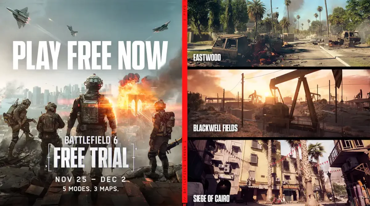 Free Trial Maps BF6
