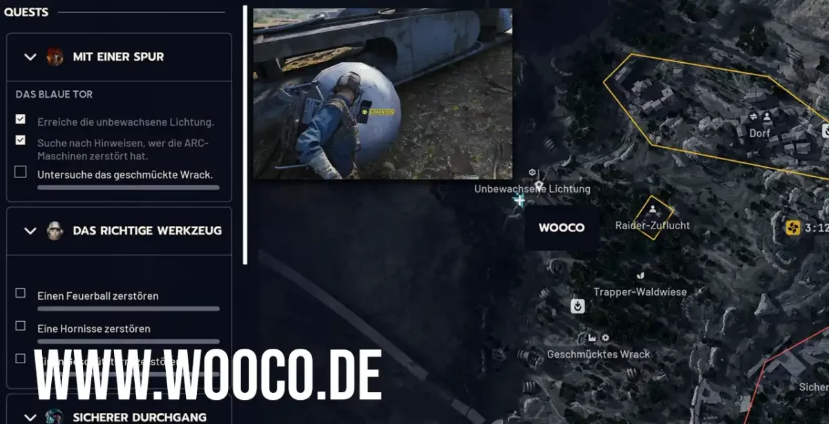 Hinweise auf die Zerstörung der ARC-Maschinen