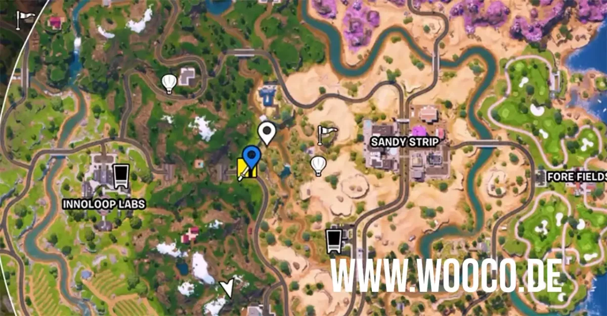 Map Symbol der Schwurbrecher-Risstore