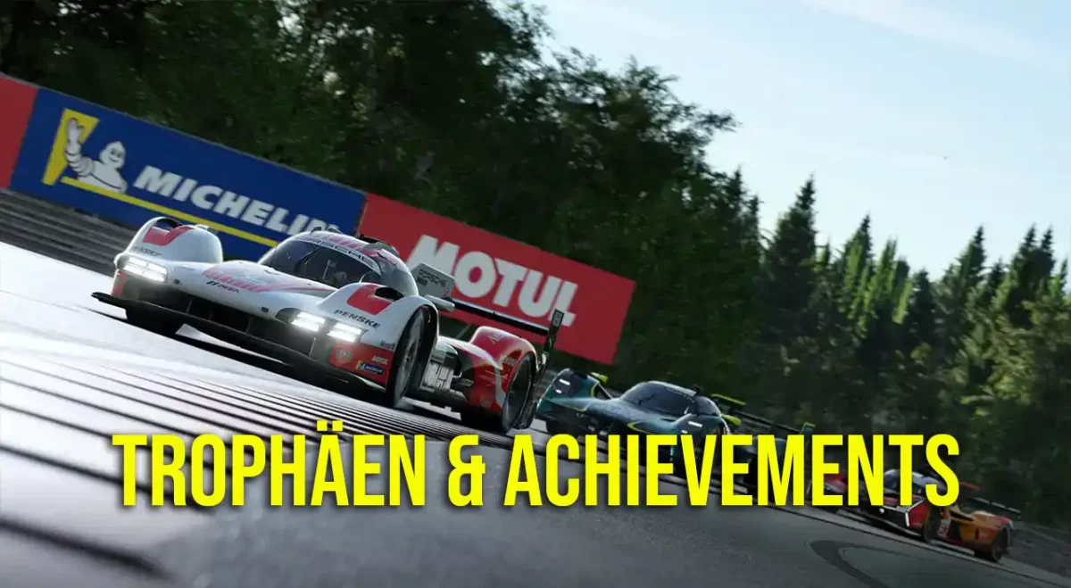 Project Motor Racing Trophäen und Achievements