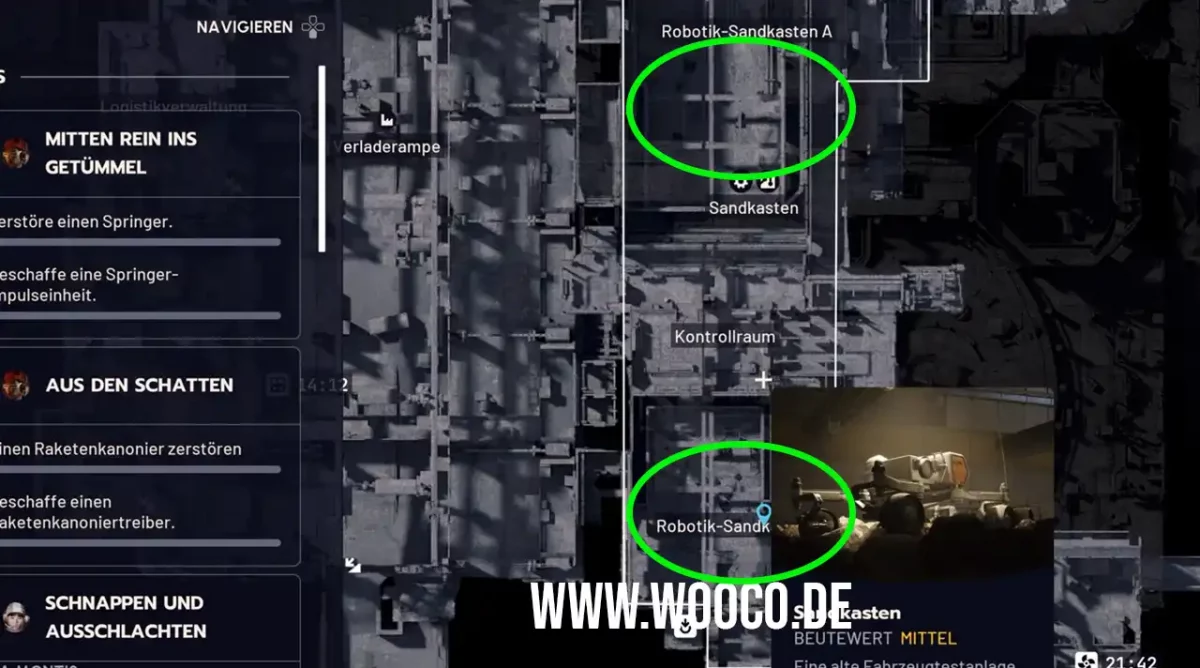 Rover Fundort Sandkasten