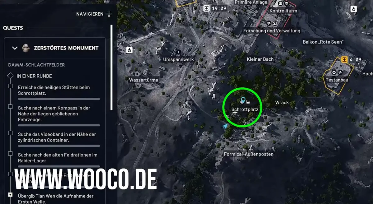 Schrottplatz Damm Schlachtfelder