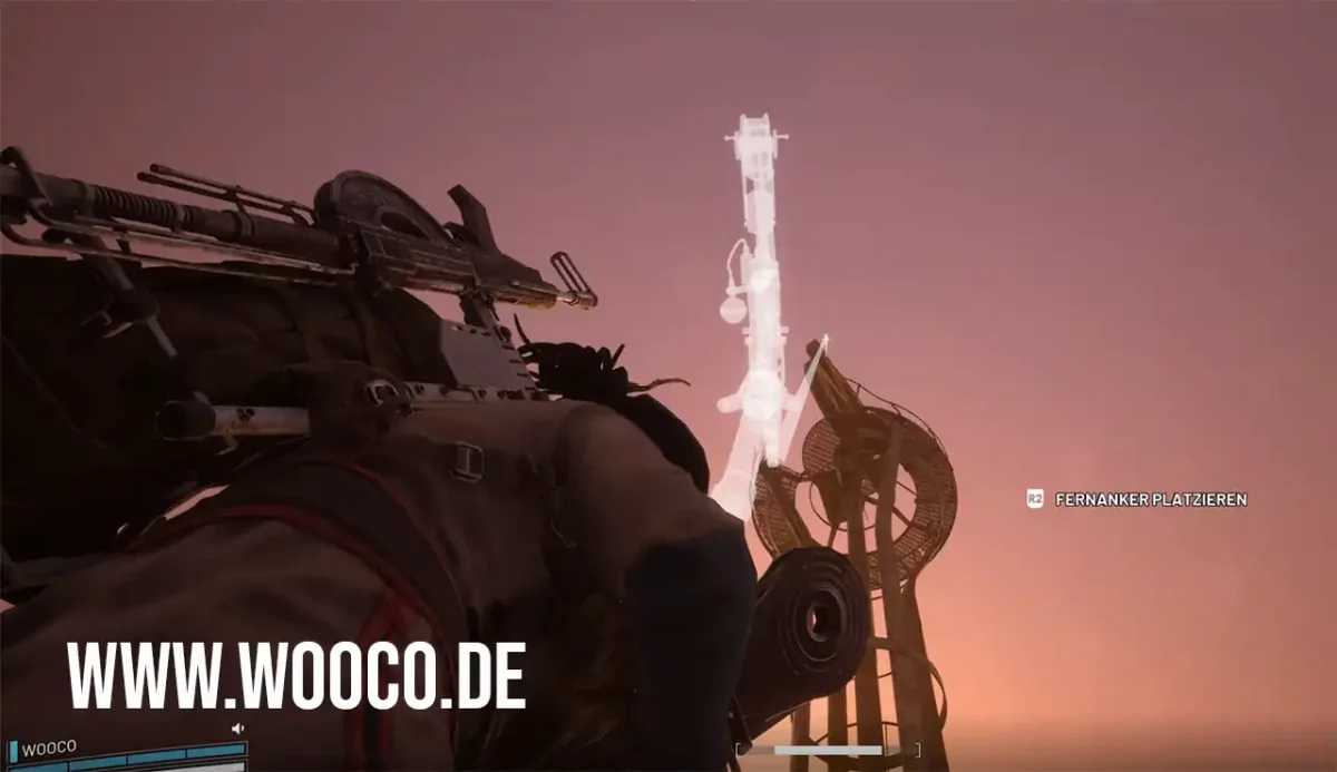 Seilrutsche Platzieren in der Galeria