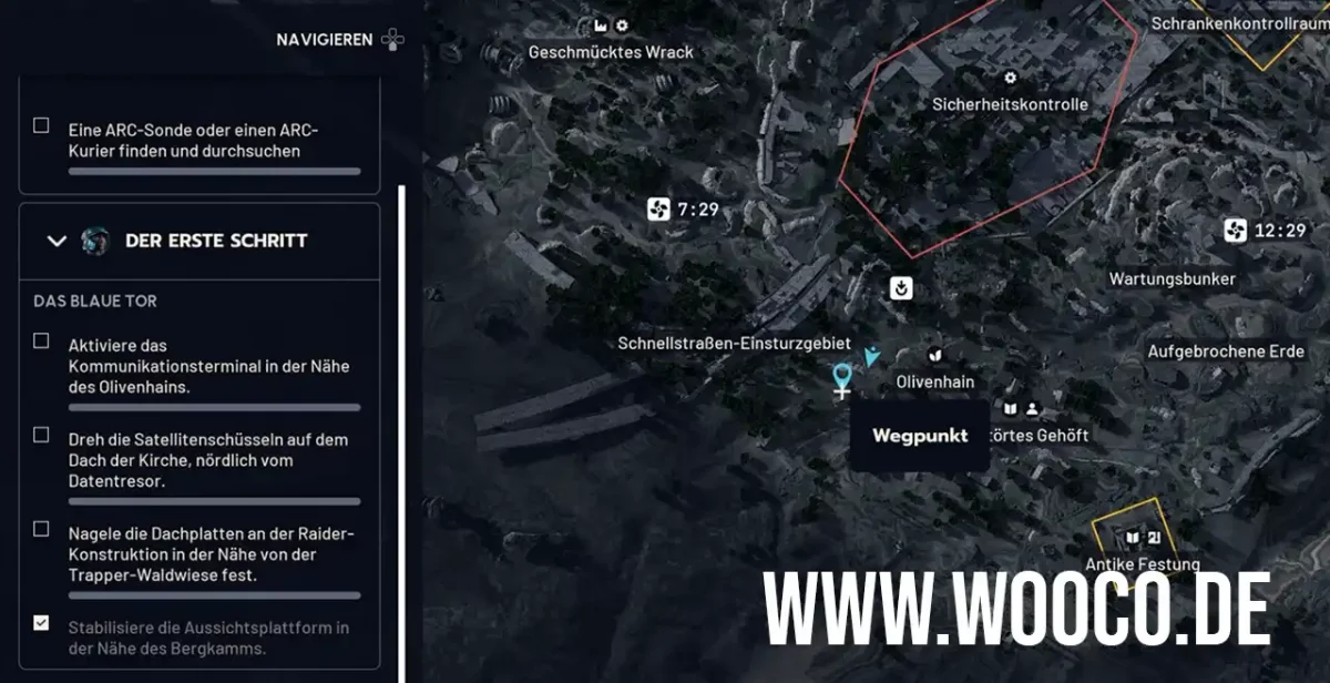 Terminal Olivenhain in Arc Raiders