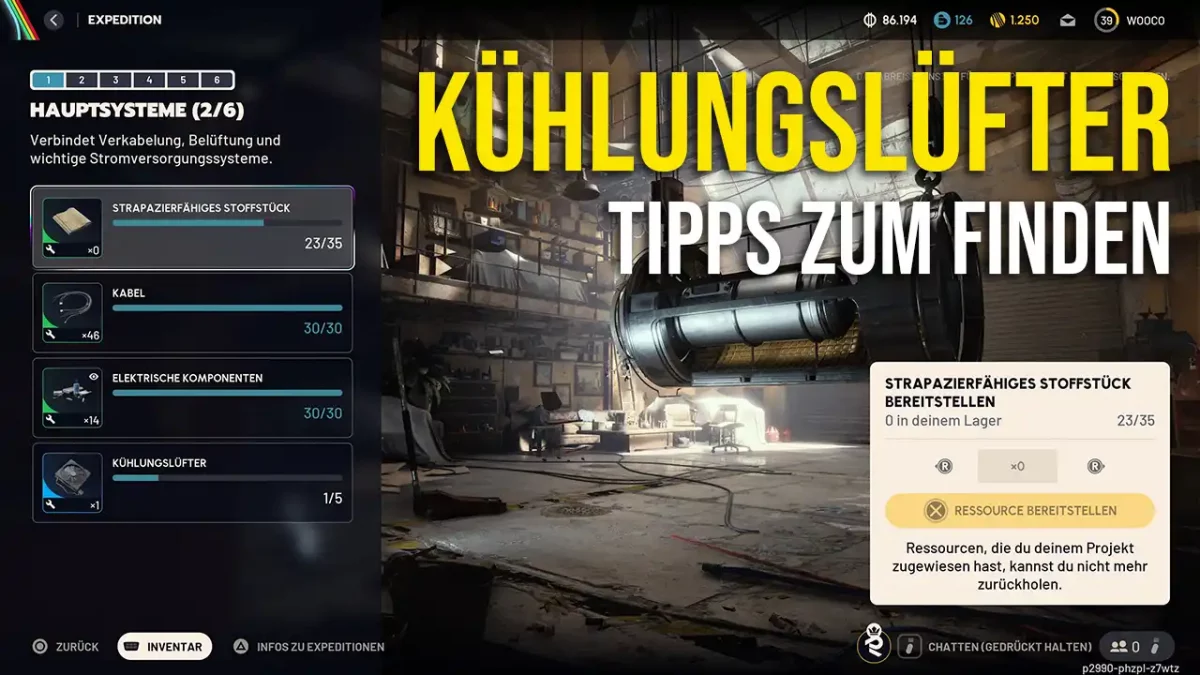 Wohnwagen Hauptsysteme