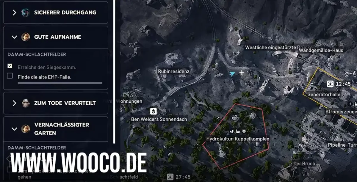 Alte EMP-Falle Siegeskamm