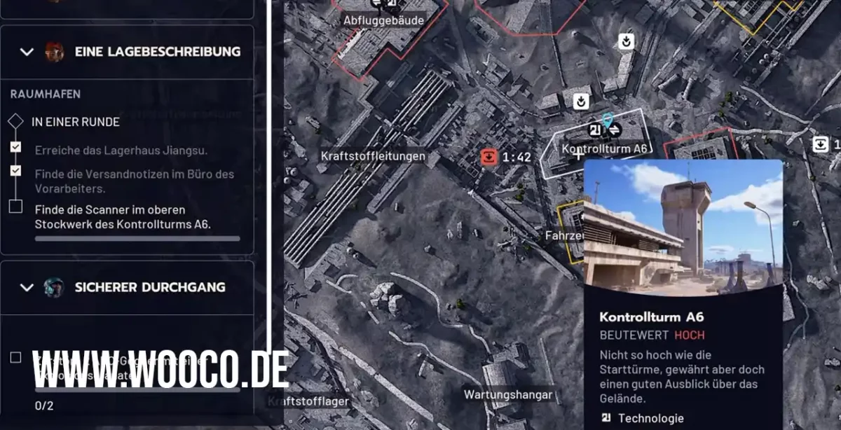 Kontrollturm a6 Raumhafen