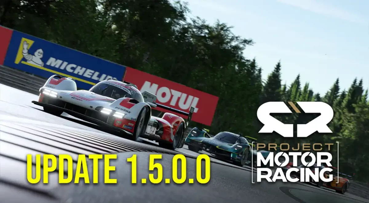 Project Motor Racing Update 1.5.0.0 – Day-One-Patch Notes