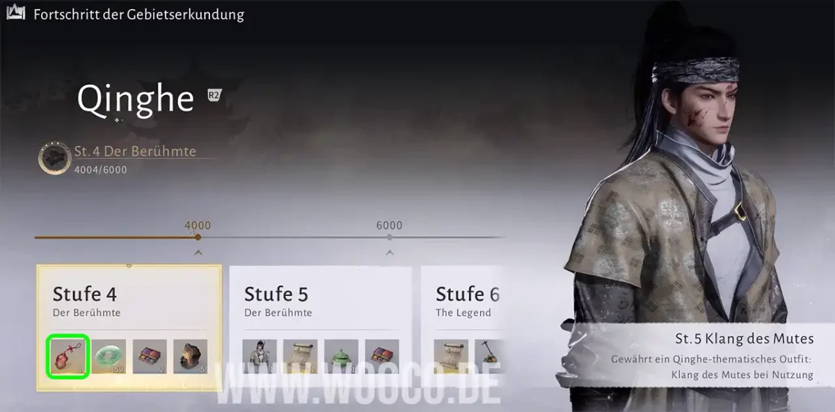 Abendglühanhänger - Fortschritt Gebietserkundung